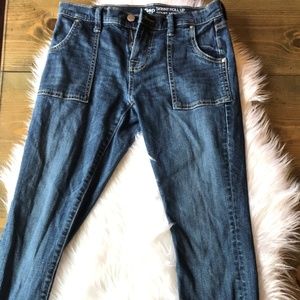 Gap Skinny Roll Up Jeans